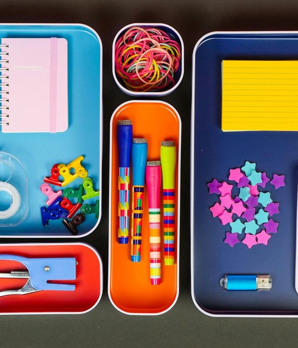 Professional home organizer creating elegant storage system